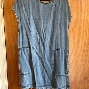 Denim Sleeveless Dress